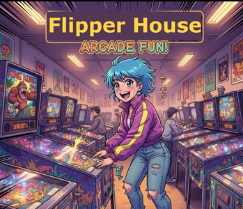 Flipper House Arcade Fun